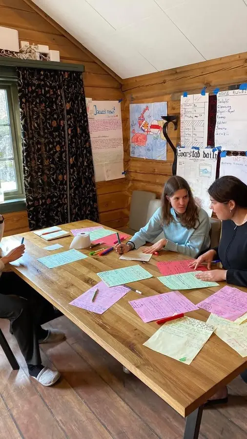 Group work and brainstorming session